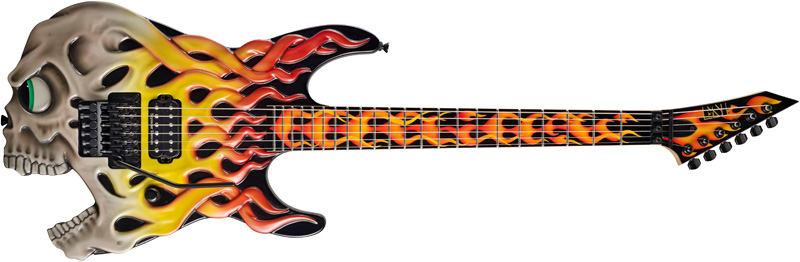 ESP Screaming Skull