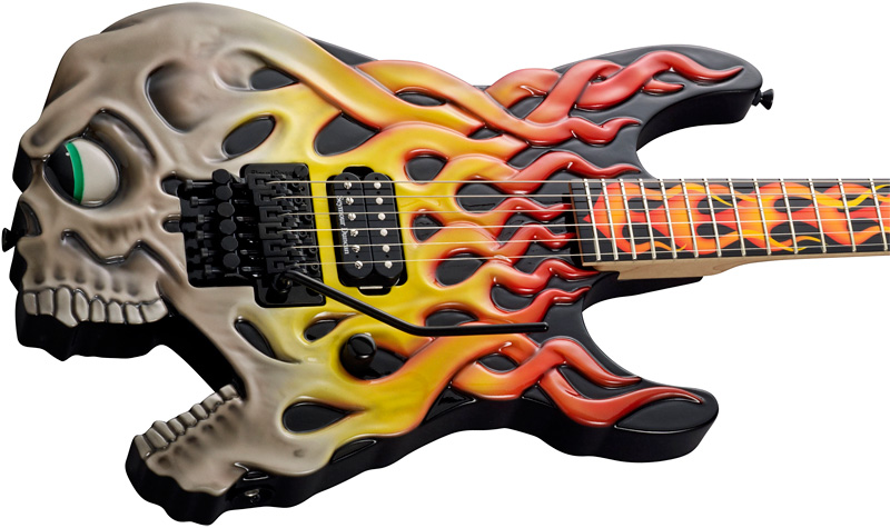 ESP Screaming Skull