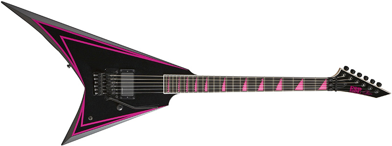 ESP Alexi Pink Saw Tooth